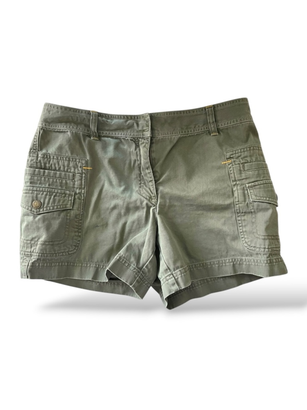 J.Crew Olive Green Utility Low Fit Shorts, 6